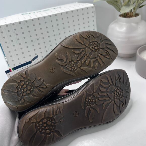 Flexus by Spring Step Lineata Strappy Sandals Pewter Women 7.5/EU 38 NWB Casual - Picture 8 of 10